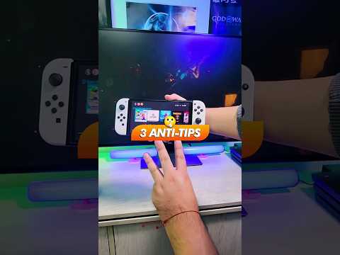 3 Anti-tips para Nintendo switch! 🎮🤔 #shorts