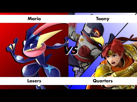 Smash @ Respawn #173 Losers Quarters - Mario (Greninja) vs. Toony (Falco, Roy)