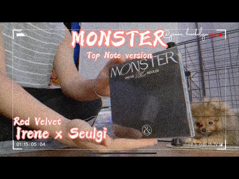 Monster - IrenexSeulgi Redvelvet Album Top Note Version unboxing