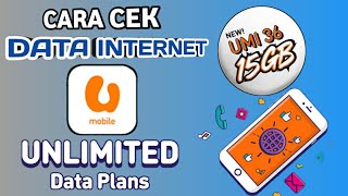 U Mobile Check Internet Balance / Postpaid Promotion Mass 1 Sept 31 Dec