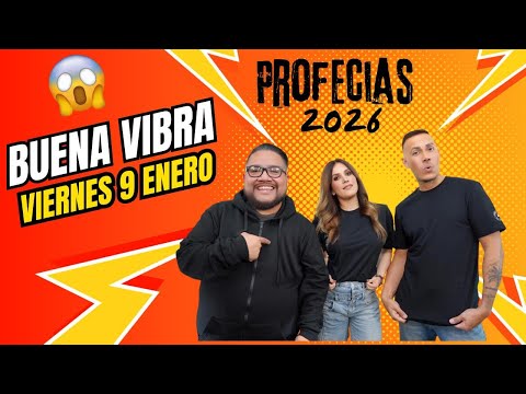 Enero 09, 2026 | @tubuenavibrashow Profecias de Nostradamus y Baba Ganga para el 2026