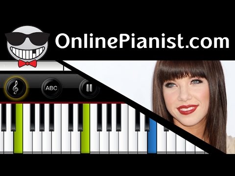 How to play Run Away With Me by Carly Rae Jepsen - Piano Tutorial