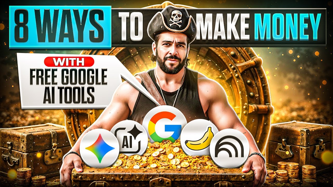 8 Free Google AI tools that feel illegal to know (how to make money with them)