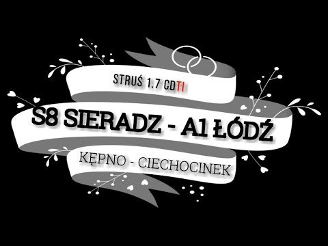 S8 SIERADZ Wschód - A1 ŁÓDŹ Południe 24 GPS [S8-DK12-A1][e3 Kępno-Ciechocinek] @BoczneDrogi