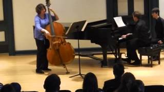 Scherzo from Hindemith's Sonata for Double Bass an