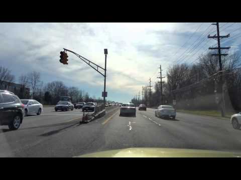 Driving by Route 1thru Princeton,New Jersey
