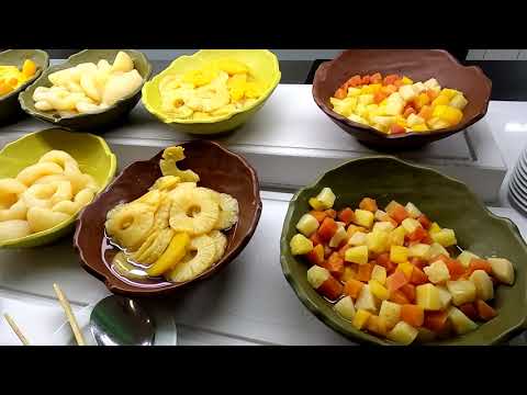 Paradise Park Fun Lifestyle Hotel,  Breakfast Buffet,Los Cristianos, Tenerife, Spain 2021