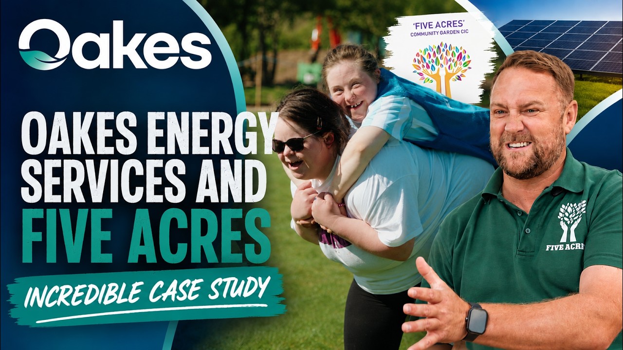Oakes Energy Services x Five Acres Community Garden CIC