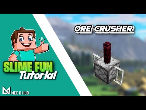 #05 MINECRAFT : Slimefun Tutorial | Basic Machine ➡️ [ Ore Crusher ]