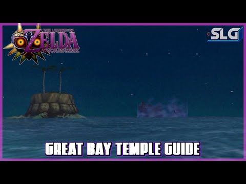 Legend of Zelda Majora's Mask N64 - Great Bay Temple All Fairies [1080P]