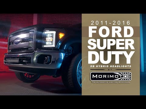 2011 - 2016 Super Duty XB HYBRID Headlights By Morimoto