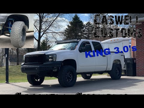 King 3.0 Coilovers on 07-18 Silverado/Sierra 1500 4x4