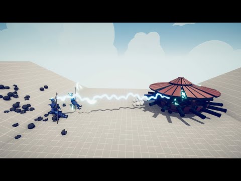 Da Vinci Tank vs Everyone. New secret Heroes. Thor. Super Ninja - Battle Simulator TABS