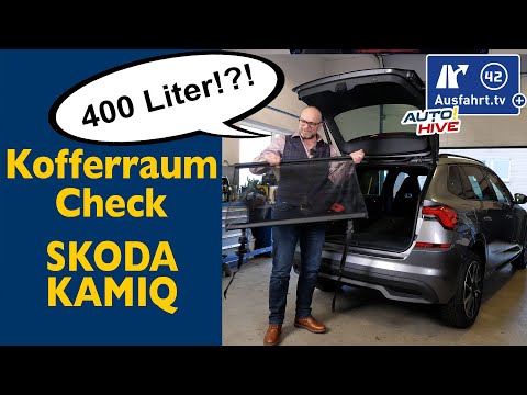 Boot check: 2023 Skoda Kamiq - what fits in the boot? Bicycle? Ladder? Suitcases? Bags?