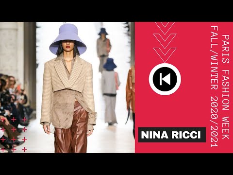 NINA RICCI Paris Fashion Week Fall/Winter 2020/2021 #ParisFashionWeek #fallwinter #PFW #runway