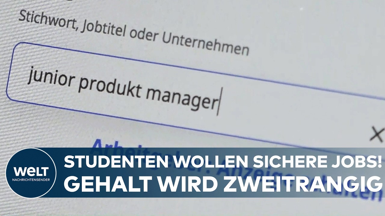 DEUTSCHLAND: Studenten setzen auf Jobsicherheit statt Gehalt! Neue Studie zeigt deutlichen Wandel