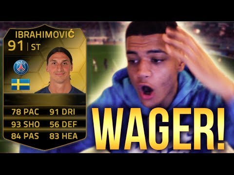 SIF IBRAHIMOVIC INSANE WAGER -  3 MILLION COINS!!! Fifa 14 Ultimate Team