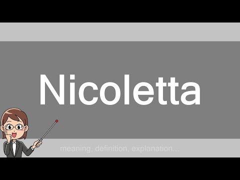 Nicoletta