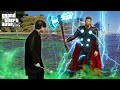 GTA 5 Thor VS Harry Potter God Of Thunder VS Wizard