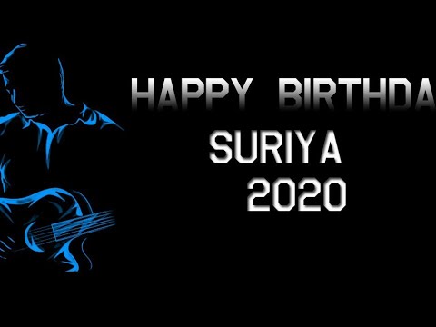 HAPPY Birthday Surya 2020