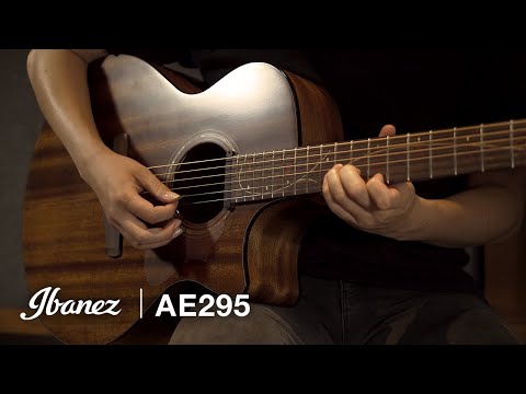 AE295 Acoustic/Electric Guitar - Natural Low Gloss