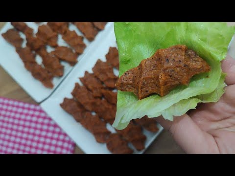 10 DAKİKADA ❗Etsiz çiğ köfte tarifi 💯YOĞURMADAN YORULMADAN Kolay çiğ köfte nasıl yapılır