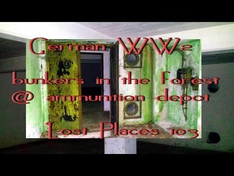 German WW2 bunkers in the forest @ ammunition depot ~ Lost Places 103