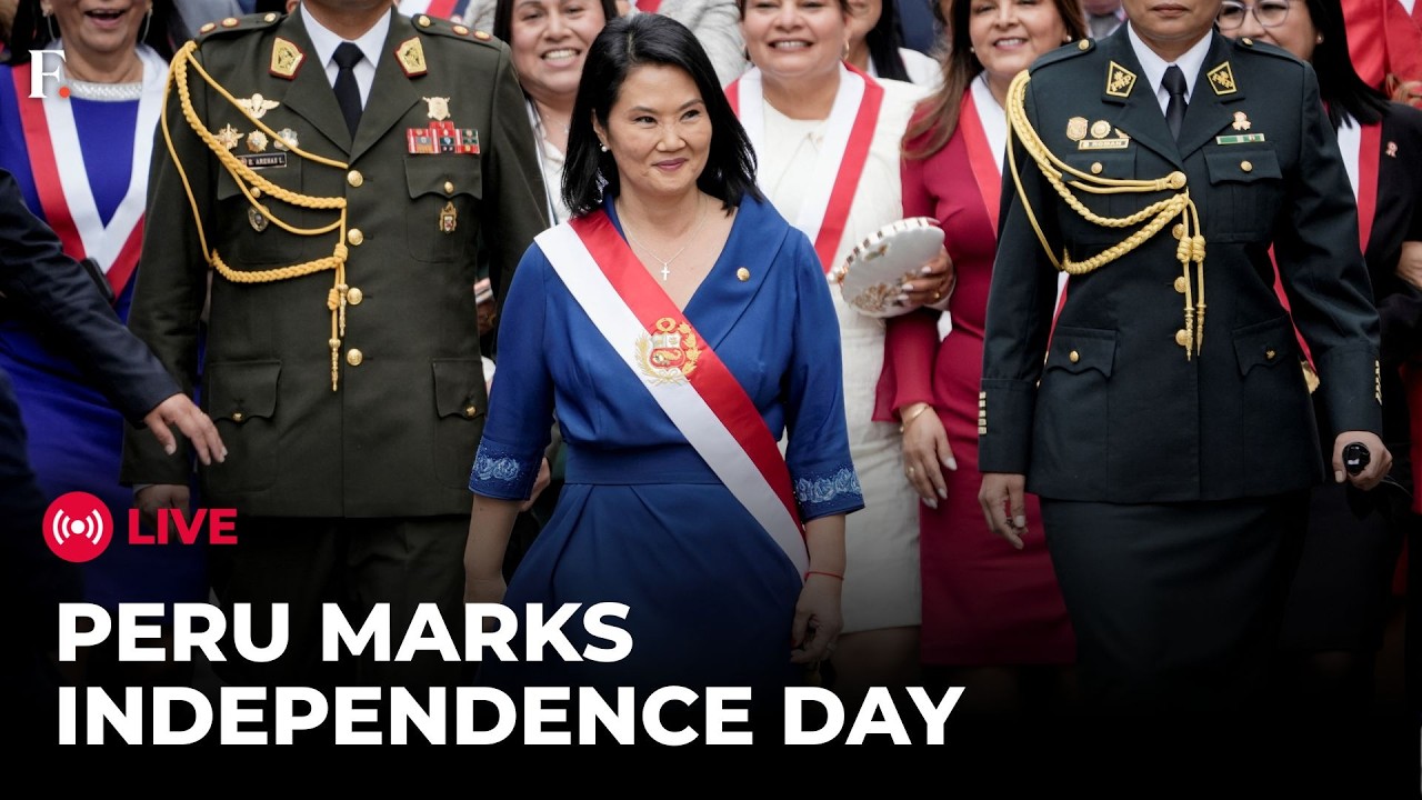 Peruvian President Keiko Fujimori Attends Military Parade Commemorating Independence Day | LIVE