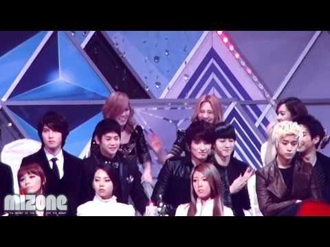 [Fancam] 111229 BEAST Yoseob & Kikwang @ 2011 SBS Gayo Daejun