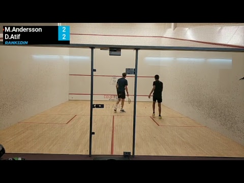 Rankedin - court Bane 4 - Lysaker "Squashbutikken.no" Open 2