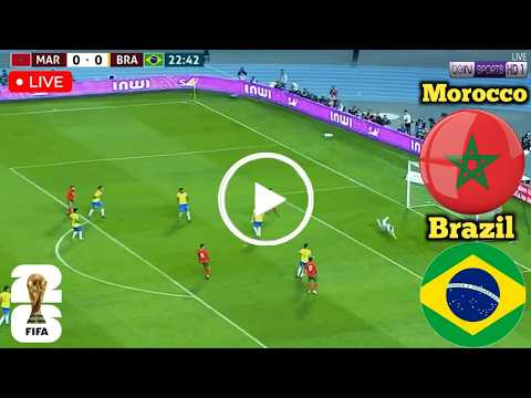بث مباشر🔴مباراة المغرب والبرازيل في كأس العالم 2026 بجودة عالية دور المجموعات  Morocco VS Brazil