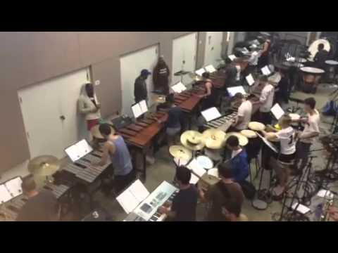 UMass Drumline 2014: Front Ensemble - Spain (Teaser) - Band Camp