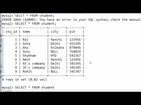 27 AND operator in SQL Hindi