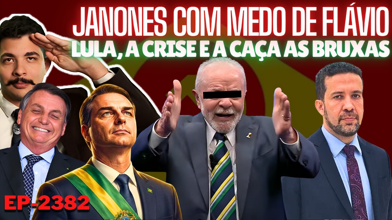 2x0: Janones com MEDO de Flávio + Lula, a CRISE e a Caça As Bruxas + É Só Ser HONESTO e Tá Tudo Bem.