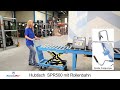 Hanselifter Hubtischwagen mit Rollenbahn SPR SPSR Hubhöhe bis 1690mm Tragkraft bis 500kg-youtube_img