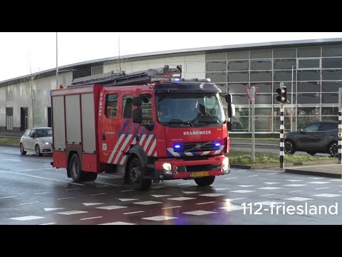 [Rijopleiding] Brandweer 01-0132 met spoed door Groningen!