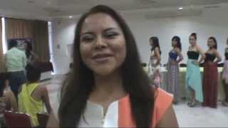 preview picture of video 'Presentación de participantes a certamen Señorita Puerto Escondido, octubre 2014'