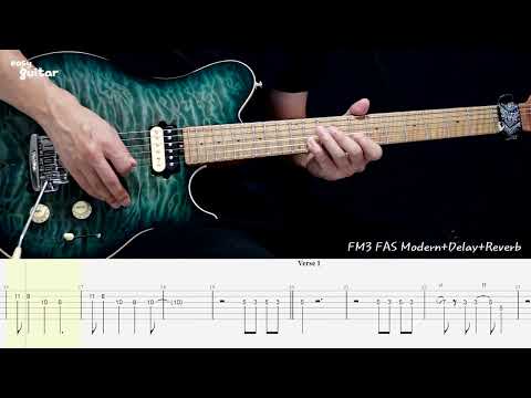 The Weeknd - Blinding Lights Guitar Lesson With Tab(Slow Tempo)