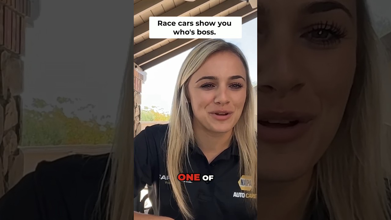 Maddi Gordon says racecars have a way of showing you who's boss