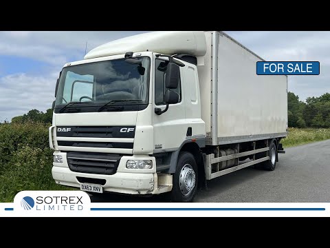 For Sale - New Stock From Sotrex: DAF CF 65 250 4 X 2 Box Van