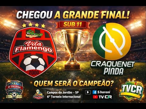🏆 GRANDE FINAL – SUB-11 | 6º TORNEIO INTERNACIONAL DE CAMPOS DO JORDÃO 🏆