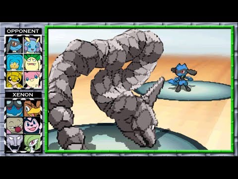Pokemon Black 2 and White 2 WiFi Battle - #119 Onix Moves Like Jagger [NU]