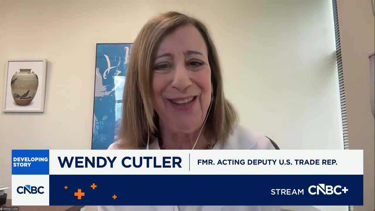 Wendy Cutler Comments on Day One of the Trump-Xi Summit