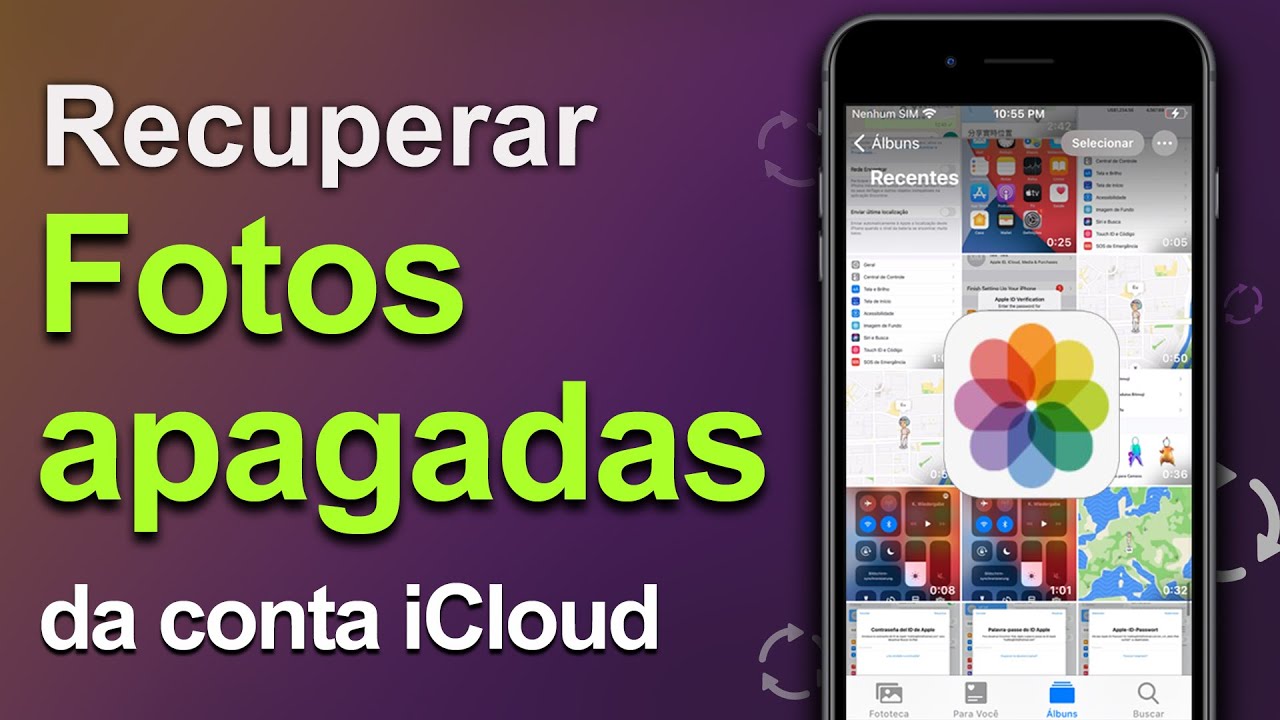 Como recuperar fotos apagadas do iPhone