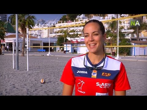 NA Ángela Lobato: Internationale Siegerin im Beach-Volleyball