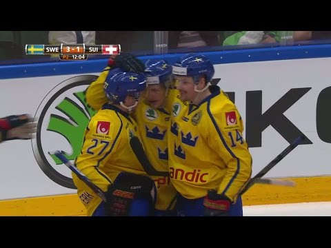 Westerholm visar upp starka handleder - trycker in 3-1 till Sverige - TV4 Sport
