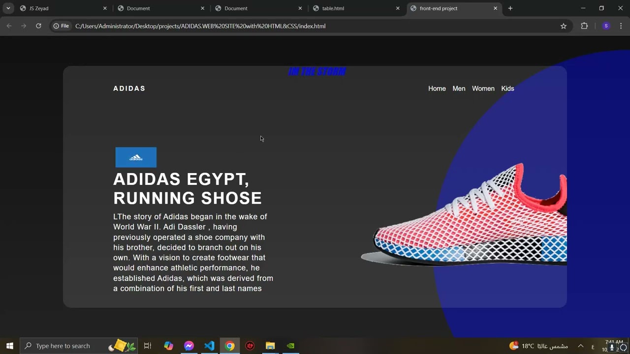 Adidas Web