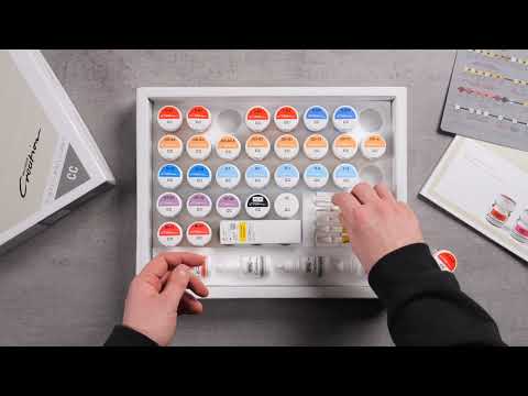 Das Creation Willi Geller Keramikmassen- und Schichtkonzept