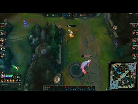 CHOVY makes an insane play on RAKAN MID