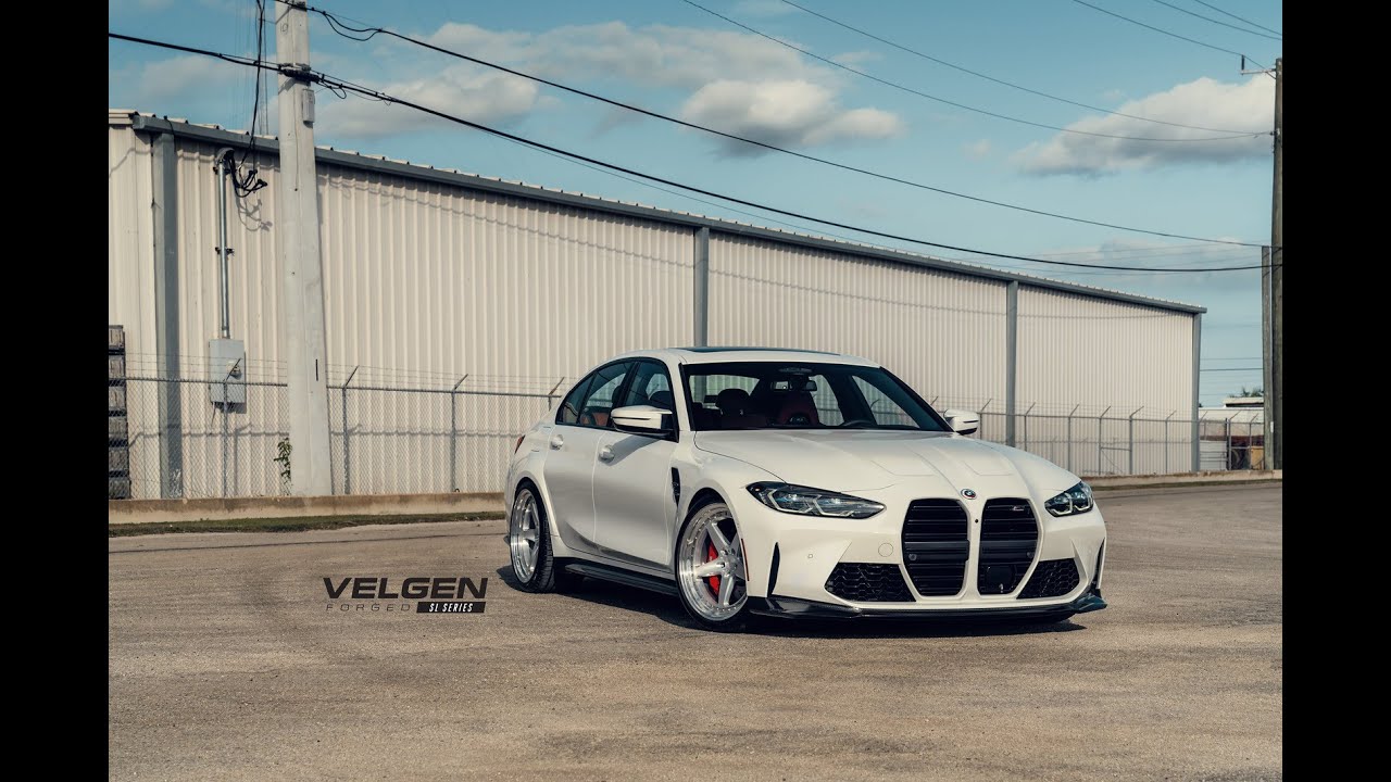 2023 BMW M3 COMP LOWERED | VELGEN FORGED SL-5 | 20